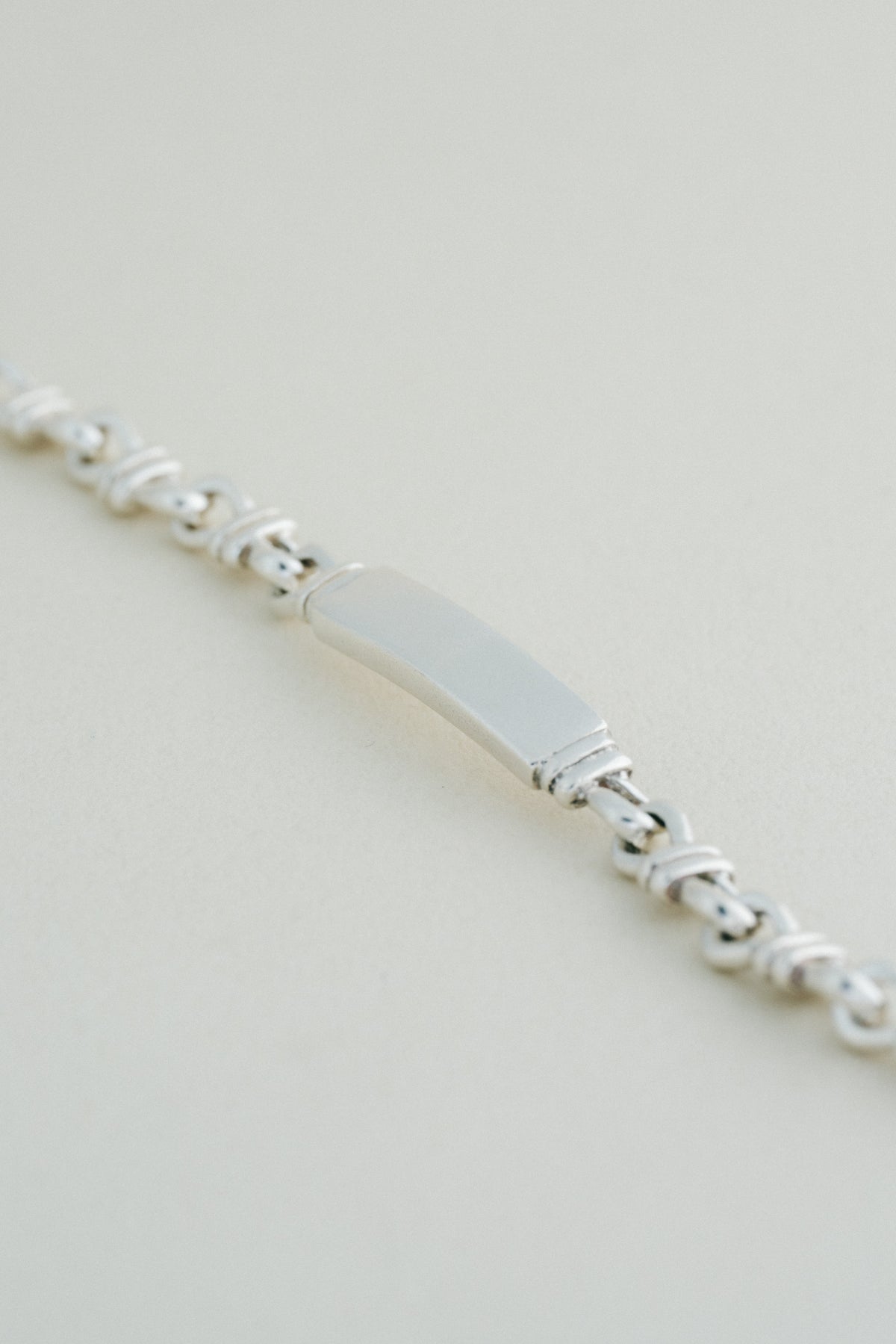 TIFFANY&Co.｜Knot Link ID Bracelet (Italy)