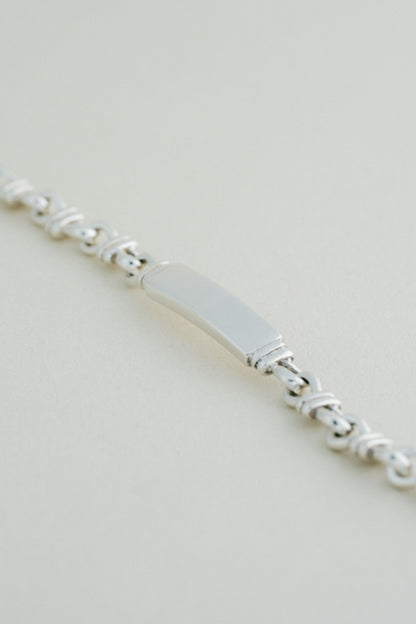 TIFFANY&Co.｜Knot Link ID Bracelet (Italy)