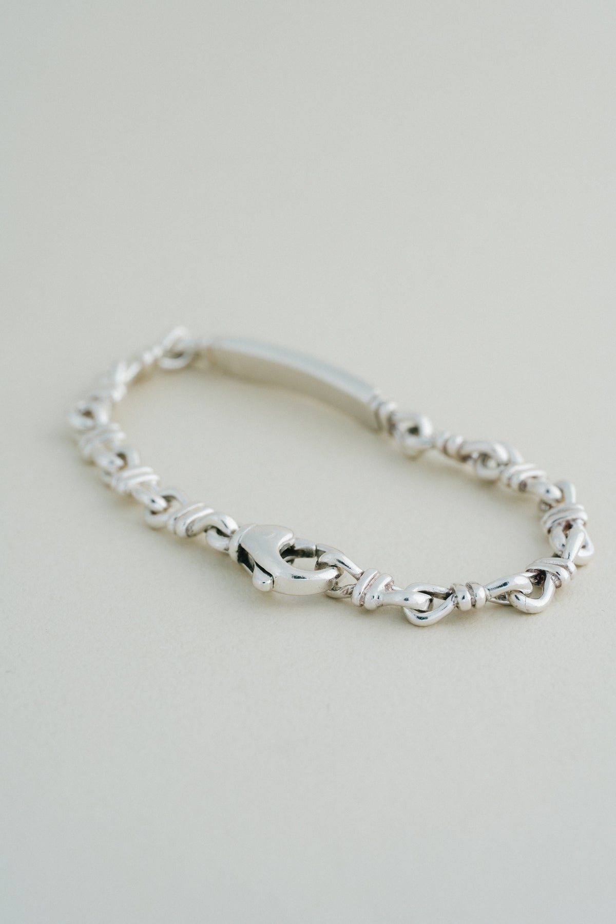 TIFFANY&Co.｜Knot Link ID Bracelet (Italy)