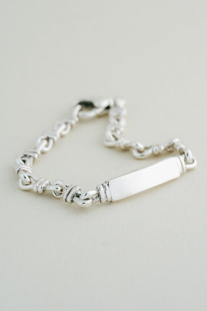 TIFFANY&Co.｜Knot Link ID Bracelet (Italy)