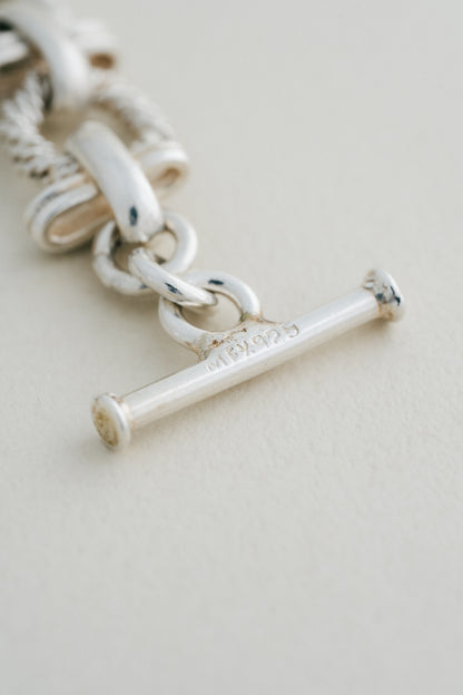 Twisted Circle Link Bracelet (Mexico)
