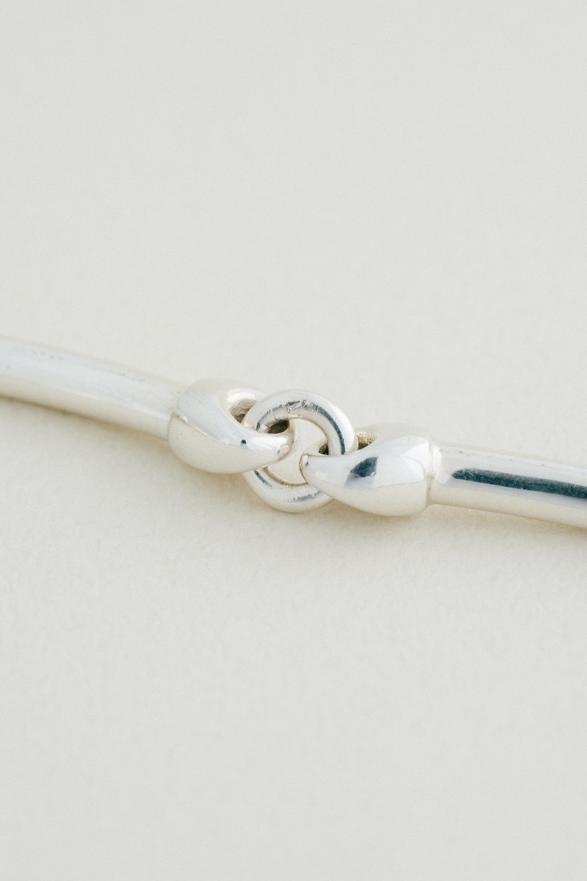 Curved Pipe Link Bracelet