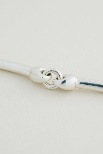 Curved Pipe Link Bracelet