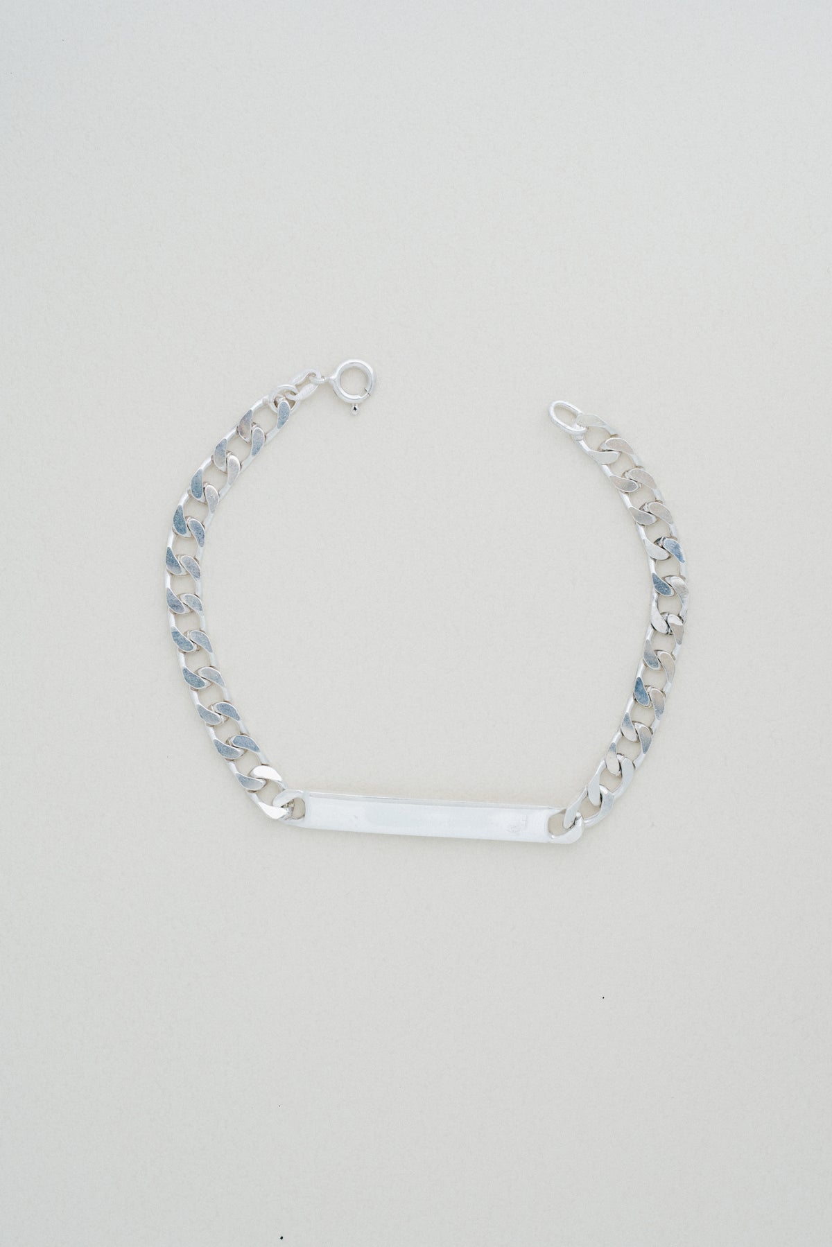 Straight ID Plate Bracelet (Italy)