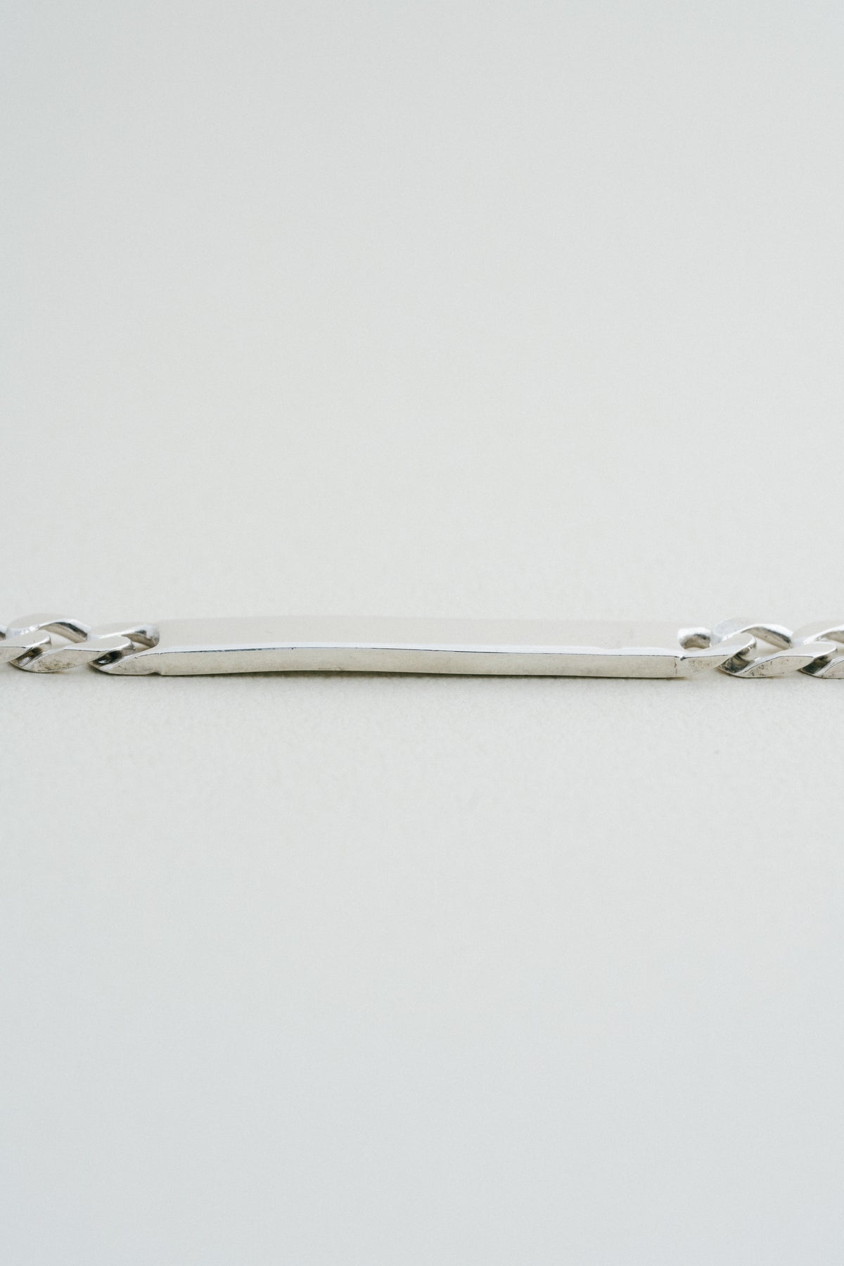 Straight ID Plate Bracelet (Italy)