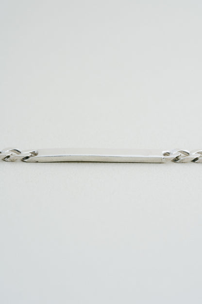 Straight ID Plate Bracelet (Italy)