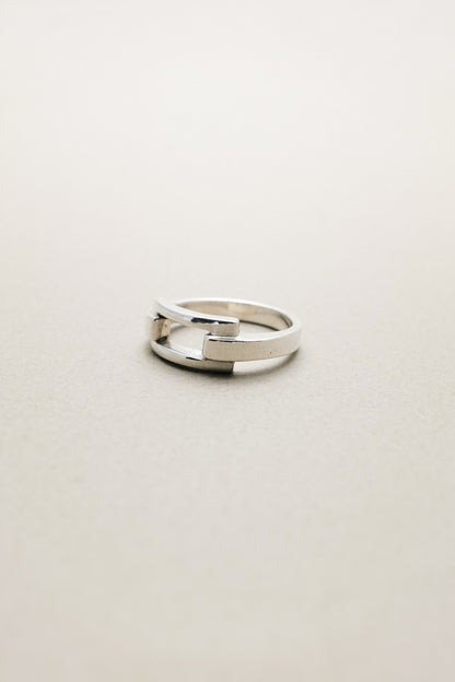 Vintage Linked Band Ring