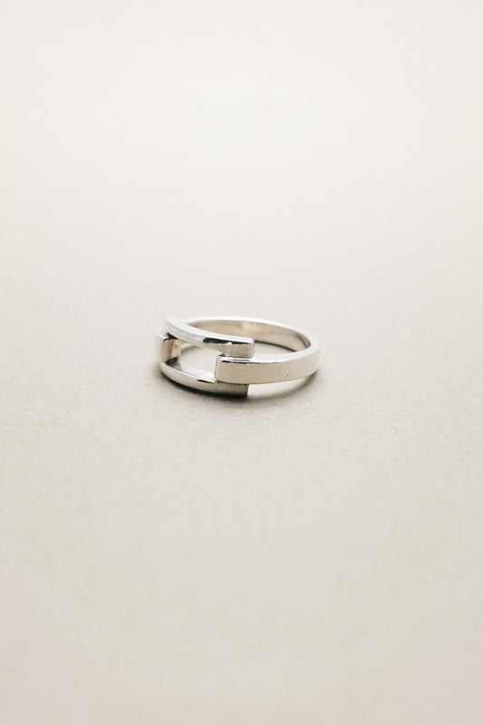 Vintage Linked Band Ring