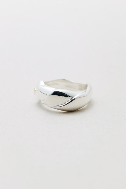 Georg Jensen｜Curve Ring "240B" (Denmark)