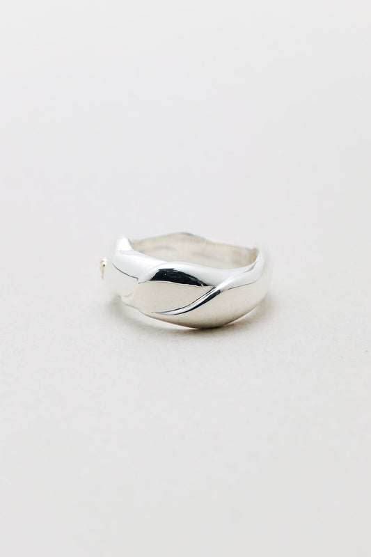 Georg Jensen｜Curve Ring "240B" (Denmark)