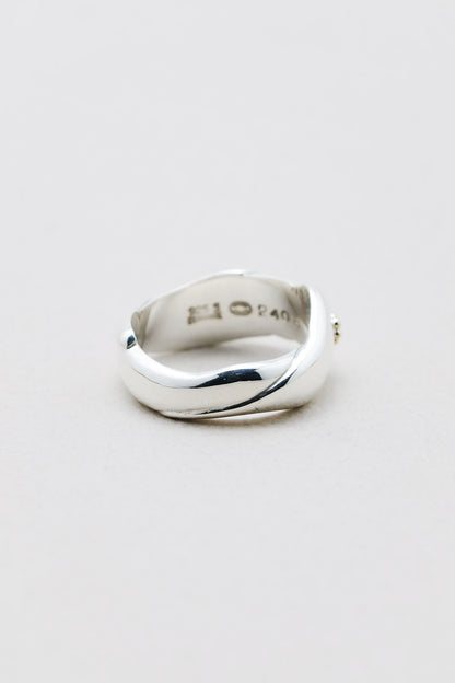 Georg Jensen｜Curve Ring "240B" (Denmark)