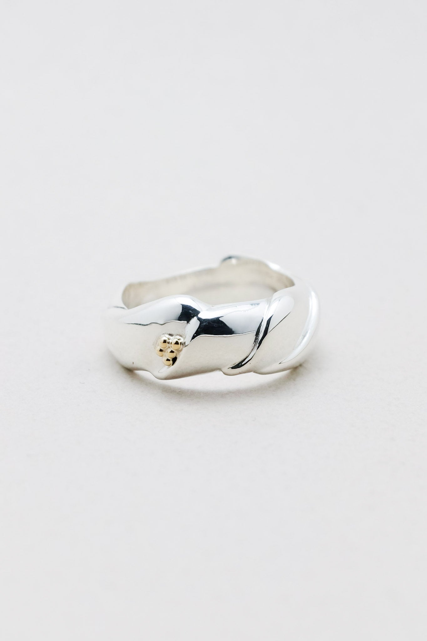 Georg Jensen｜Curve Ring "240B" (Denmark)