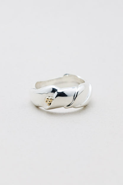 Georg Jensen｜Curve Ring "240B" (Denmark)
