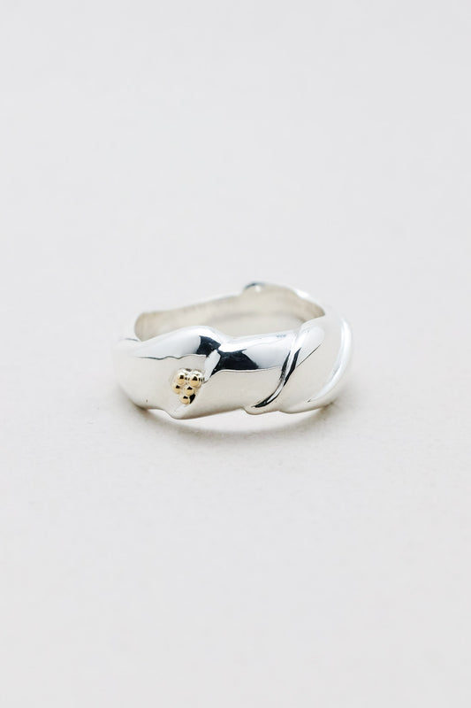 Georg Jensen｜Curve Ring "240B" (Denmark)